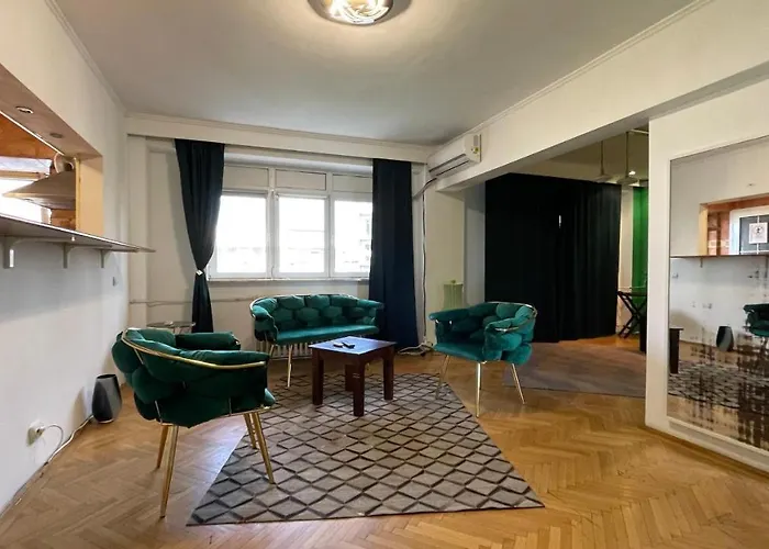 Apartmán Terrace Balcony Downtown Delight Old Town Oasis Center Universitate Square Old Town Bukurešť